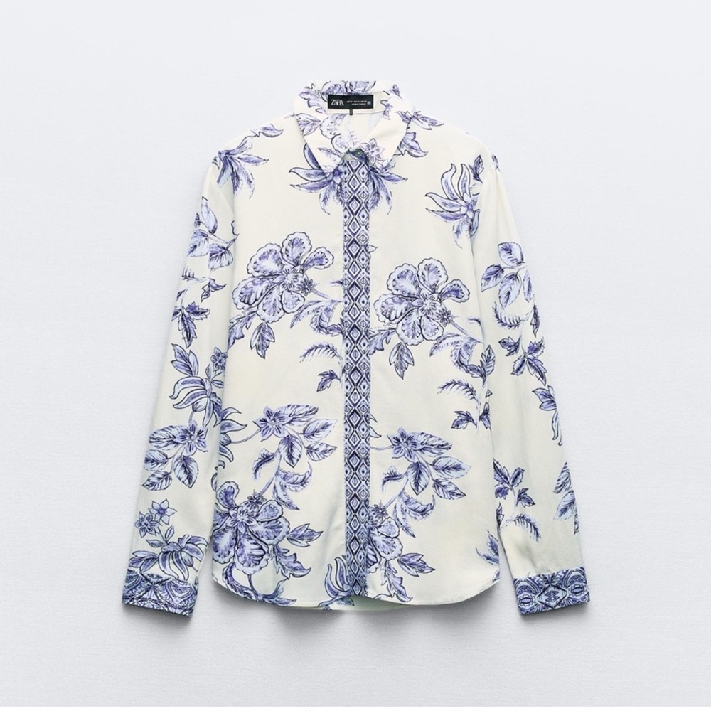 Zara Long Sleeve Button Up